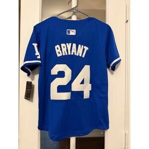 Nike Los Angeles Dodgers Kobe Bryant #24 Jersey Women’s medium Blue MLB NWT